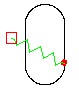 roller coaster with spring